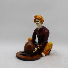 Load image into Gallery viewer, Rajasthani boy,Rajasthani man,Musician man Rajasthani statue, idol Maroon color