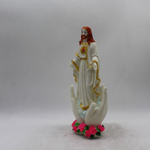 Load image into Gallery viewer, Christian God statue,Ishu khrist,Jesus,Father Of khristian idol White