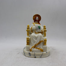 Load image into Gallery viewer, Christian God statue,Ishu khrist,Jesus,Father Of khristian idol White