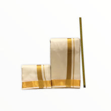 Load image into Gallery viewer, Men&#39;s Traditional Veshti / Dhoti / Vasti with Angavastram