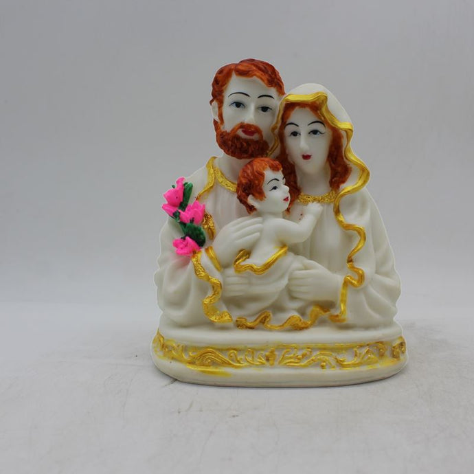 Jesus Family,Holy family, Jesus and Mary family idol, Statue White