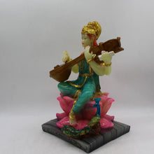 Load image into Gallery viewer, Saraswati mata God of Education Knowledge,Saraswati statue Idol Multi colour