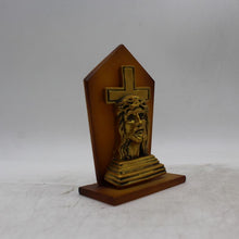 Load image into Gallery viewer, Christian God statue,Ishu khrist,Jesus,Father Of khristian idol Gold color