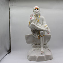 Load image into Gallery viewer, Sai Baba Statue For Decor Indian Religious