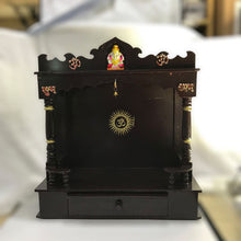 Load image into Gallery viewer, Wooden Temple,Indian hindu Pooja Ghar,Mandir,Hand made temple,Mandir in Wembley,Indian temple,Temple for festivals,Office &amp; Home Temple Beautiful Wooden Temple.