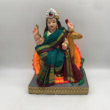 Load image into Gallery viewer, Ambe maa,Ambaji, Durga ma, Bengali Durga ma statue,idol,murti Tea Green