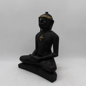 Hindu Jain God Mahavir swami, Mahavir swami idol murti Black