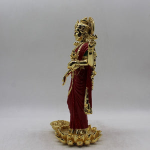 Laxmi ma Bengali laxmi/Laxmi Ma Idol-laxmi Maa Statue-Shakti Statue Multi Color