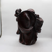 Load image into Gallery viewer, Lucky Laughing Buddha,statue,Happy sitting,showpeace,luckey man,Happy man Maroon