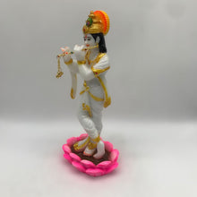 Load image into Gallery viewer, Lord Krishna Kanha Balgopal Shyam Madhava Murari Mohan Statue decoreWhite