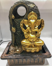 Load image into Gallery viewer, Ganesh Water Fountain Ganesha Zen Meditation Indoor Waterfall
