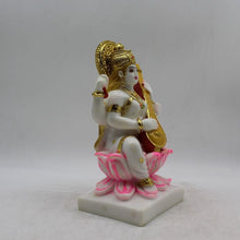 Load image into Gallery viewer, Saraswati mata God of Education Knowledge,Saraswati statue Idol White