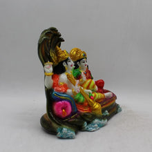 Load image into Gallery viewer, Lakshmi &amp; vishnu, vishnu-laxmi Statue, vishnu laxmi idol Multi color