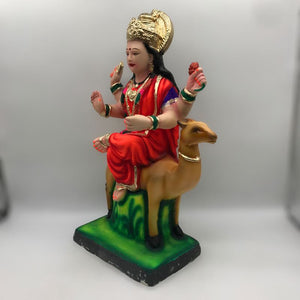 Ambe maa,Ambaji, Durga ma, Bengali Durga ma statue,idol,murti Orange