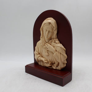 Virgin Mary Statue,The blessed mother,Mother Marry,statue,idol Cream Color