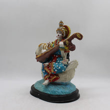 Load image into Gallery viewer, Saraswati mata God of Education Knowledge,Saraswati statue Idol Gold Colour