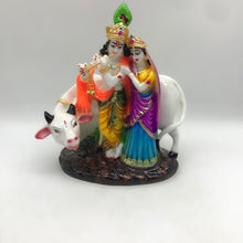 Load image into Gallery viewer, Radha Krishna Statue Kanha Gopala Kanhiya Murari Mohan Shyam MadhavaMulti Color