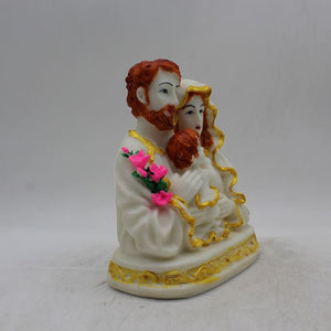 Jesus Family,Holy family, Jesus and Mary family idol, Statue White