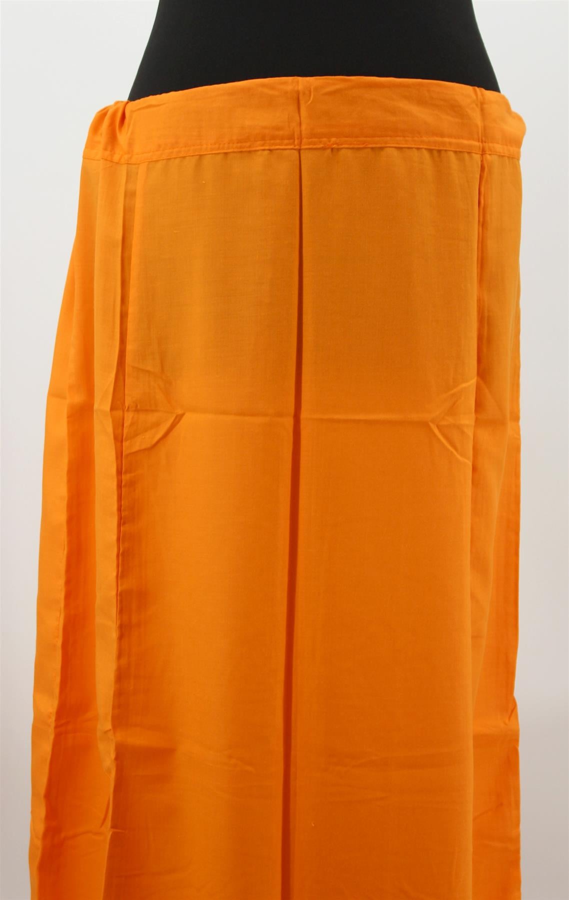 Women's Cotton Indian Readymade Petticoats Inskirt / under skirt Saree Petticoats - Regular Size