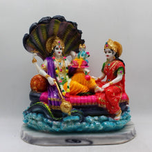 Load image into Gallery viewer, Lakshmi &amp; vishnu, vishnu-laxmi Statue, vishnu laxmi idol Multi Colour