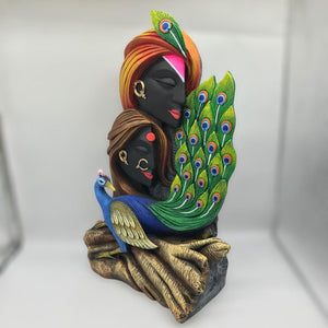 Radha Krishna,Radha Kanha Statue,for Home,office,temple,diwali Pooja Multi color