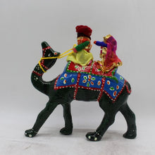 Load image into Gallery viewer, Cultural Rajasthani traditional couple with camel,Indian Rajasthani couple