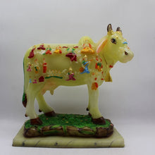 Load image into Gallery viewer, Kamdhenu Cow Gau Mata,Nandi cow Statue Hindu God For Home Decor Glow in Dark