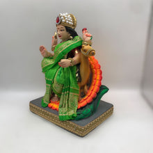 Load image into Gallery viewer, Ambe maa,Ambaji, Durga ma, Bengali Durga ma statue,idol,murti Green