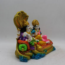 Load image into Gallery viewer, Lakshmi &amp; vishnu, vishnu-laxmi Statue, vishnu laxmi idol Multi color