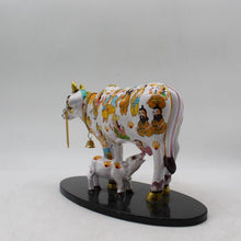 Load image into Gallery viewer, Kamdhenu Cow Gau Mata,Nandi cow Statue Kamdhenu Hindu God For Home Decor White