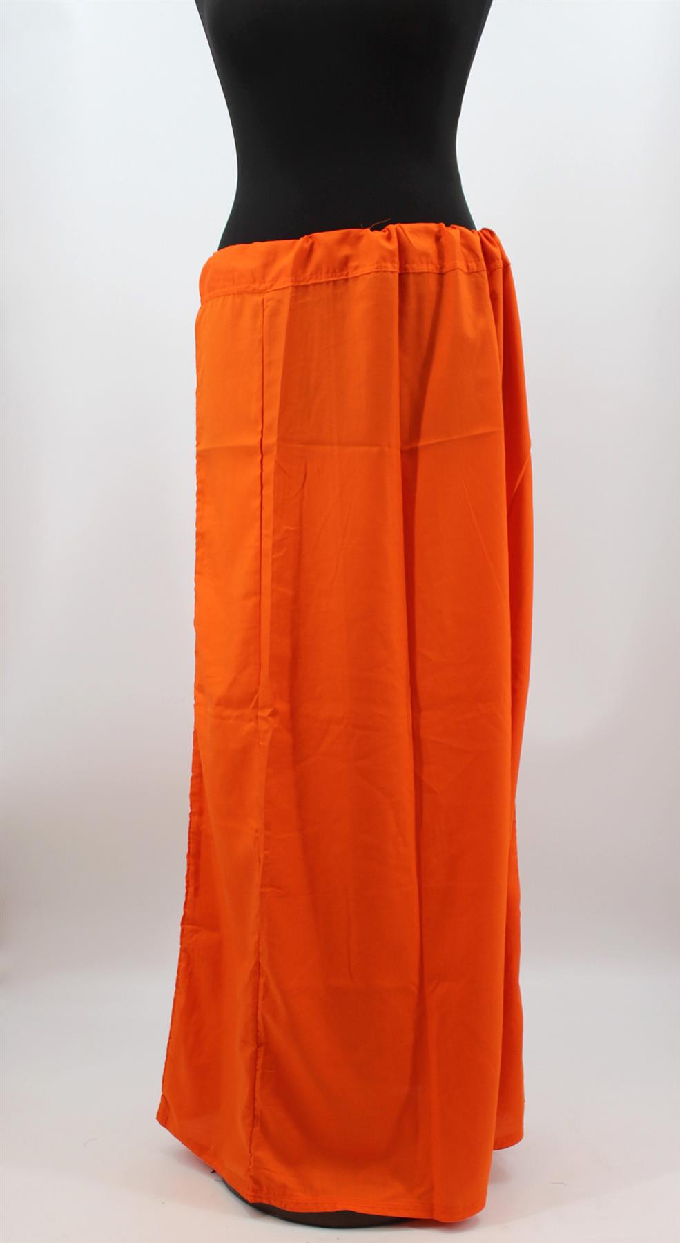 Women's Cotton Indian Readymade Petticoats Inskirt / under skirt Saree Petticoats - Regular Size