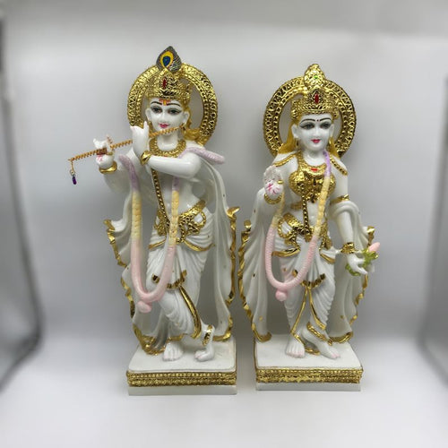 Radha Krishna,Radha Kanha Statue,for Home,office,temple,diwali Pooja White