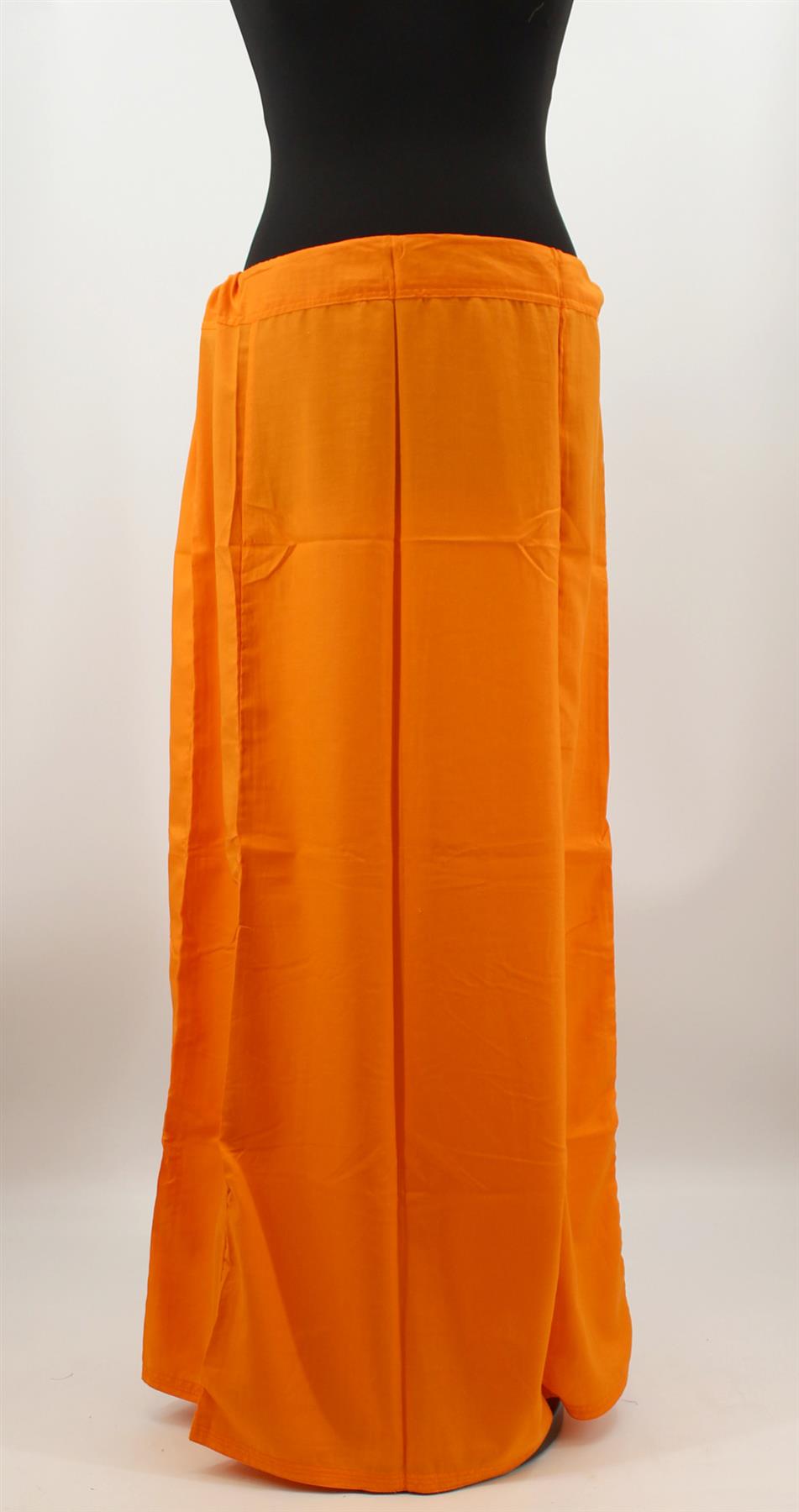 Women's Cotton Indian Readymade Petticoats Inskirt / under skirt Saree Petticoats - Regular Size