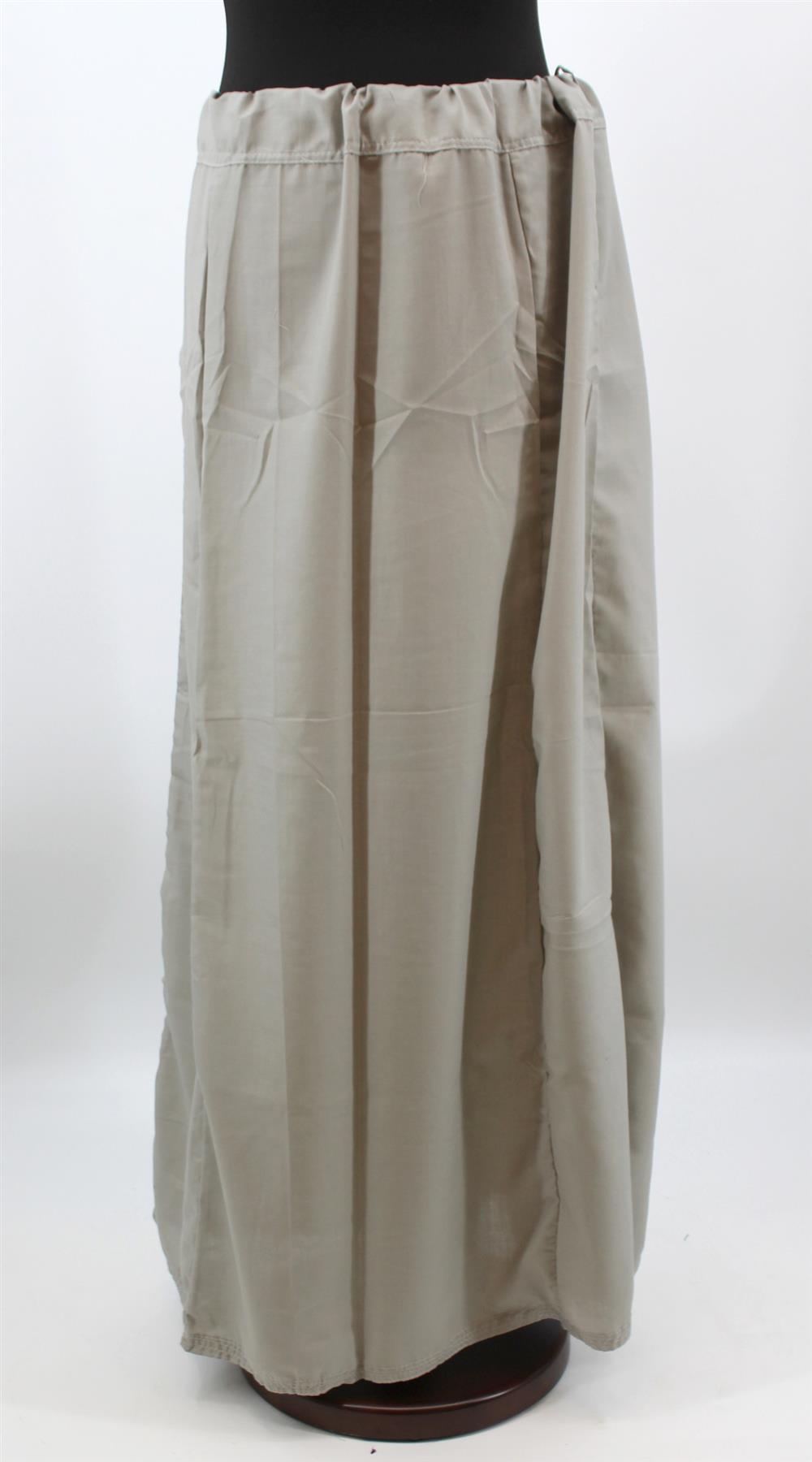 Women's Cotton Indian Readymade Petticoats Inskirt / under skirt Saree Petticoats - Regular Size
