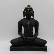 Load image into Gallery viewer, Hindu Jain God Mahavir swami, Mahavir swami idol murti Black