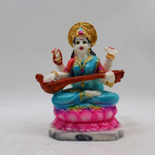 Load image into Gallery viewer, Saraswati mata God of Education Knowledge,Saraswati statue Idol Brown