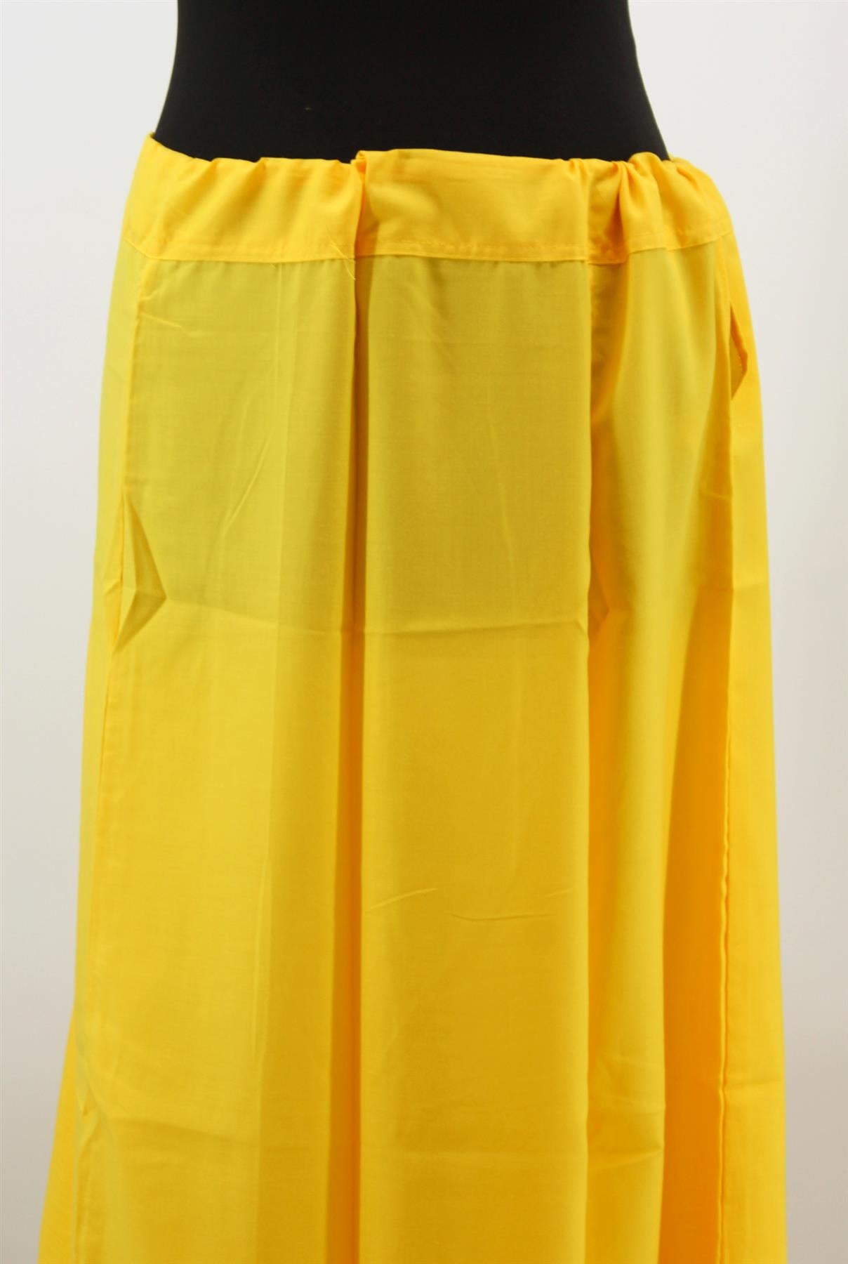Women's Cotton Indian Readymade Petticoats Inskirt / under skirt Saree Petticoats - XL