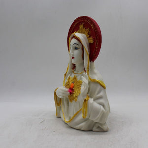 Virgin Mary Statue,The blessed mother,Mother Marry,statue,idol White