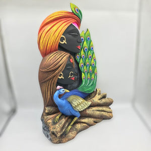 Radha Krishna,Radha Kanha Statue,for Home,office,temple,diwali Pooja Multi color