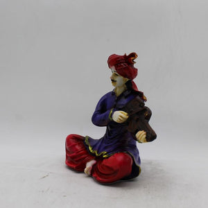 Rajasthani boy,Rajasthani man,Musician man Rajasthani statue, idol Multi color