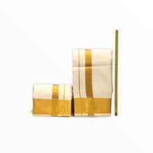 Load image into Gallery viewer, Men&#39;s Traditional Veshti / Dhoti / Vasti with Angavastram
