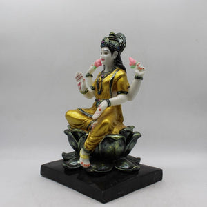 Laxmi ma Bengali laxmi/Laxmi Ma Idol-laxmi Maa Statue-Shakti Statue Multi color