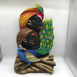 Radha Krishna,Radha Kanha Statue,for Home,office,temple,diwali Pooja Multi color