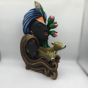 Radha Krishna,Radha Kanha Statue,for Home,office,temple,diwali Pooja Multi color