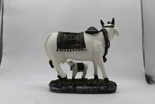 Load image into Gallery viewer, Kamdhenu Cow Gau Mata,Nandi cow Statue Kamdhenu Hindu God For Home Decor White