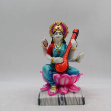 Load image into Gallery viewer, Saraswati mata God of Education Knowledge,Saraswati statue Idol White