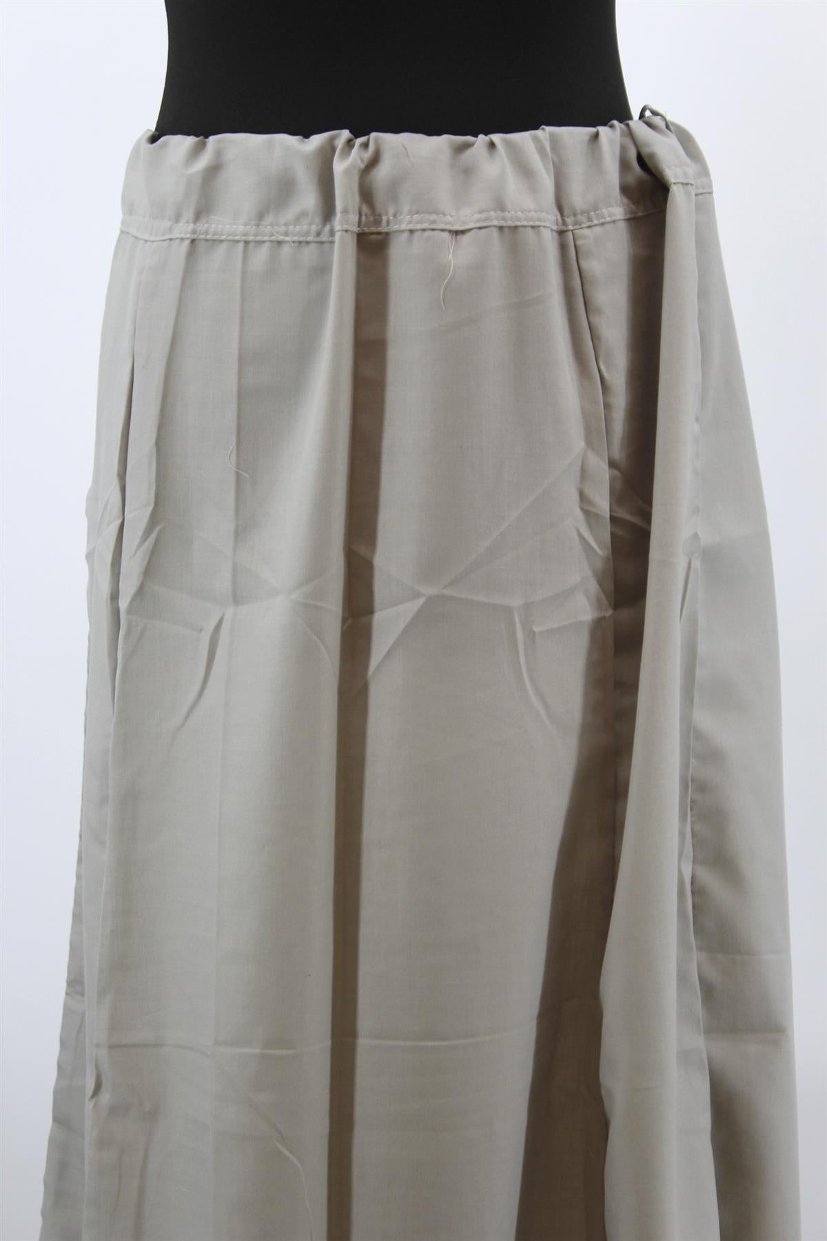 Women's Cotton Indian Readymade Petticoats Inskirt / under skirt Saree Petticoats - Regular Size