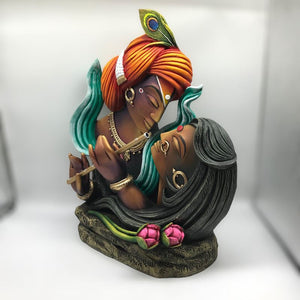 Radha Krishna,Radha Kanha Statue,for Home,office,temple,diwali Pooja Multi color