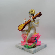 Load image into Gallery viewer, Saraswati mata God of Education Knowledge,Saraswati statue Idol White