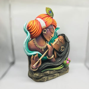 Radha Krishna,Radha Kanha Statue,for Home,office,temple,diwali Pooja Multi color